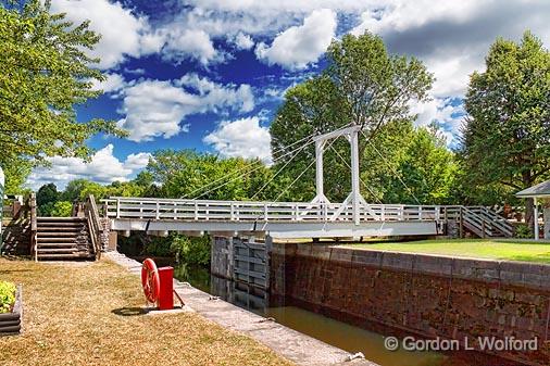 Upper Nicholsons Swing Bridge_18843.jpg - Rideau Canal Waterway photographed near Merrickville, Ontario, Canada.